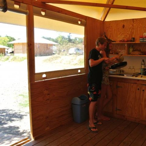 UNIEKE ACCOMMODATIE 5 personen - HUT - CAMPEOLETTE
