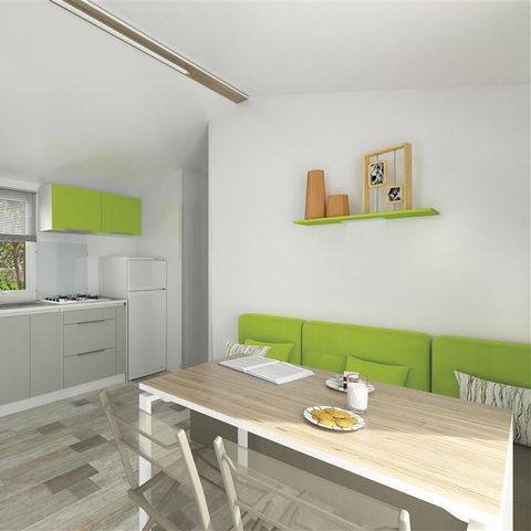 Mobilheim 4 Personen - MOBIL HOME TRADITION 2 SCHLAFZIMMER 4 Pers.