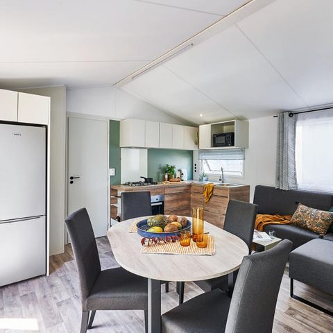 Mobilheim 6 Personen - VIP Prestige 3 Zi., 6 Pers., 2 Bäder, klimatisiert