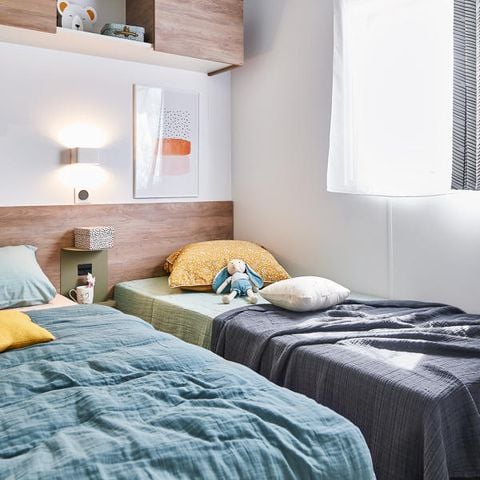 Mobilheim 6 personen - VIP Prestige 3 Zi., 6 Pers., 2 Bäder, klimatisiert