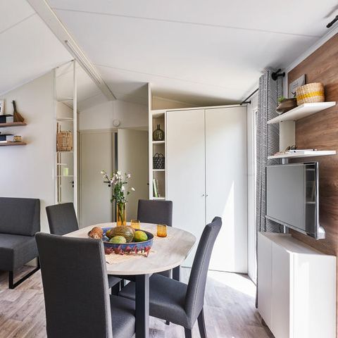 Mobile home 6 persons - VIP Prestige 3 bedrooms, sleeps 6, 2 bathrooms, air-conditioned