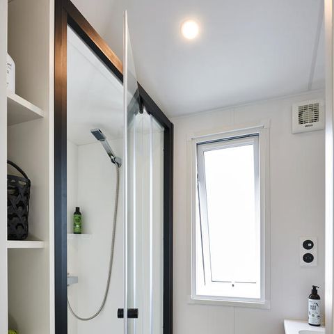 Mobile home 6 persons - VIP Prestige 3 bedrooms, sleeps 6, 2 bathrooms, air-conditioned