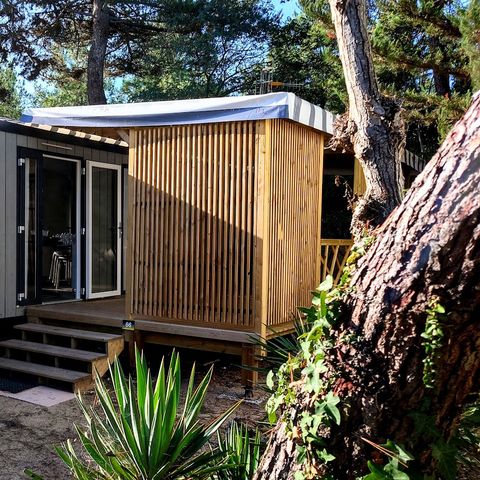 Mobile home 6 persons - VIP Prestige 3 bedrooms, sleeps 6, 2 bathrooms, air-conditioned
