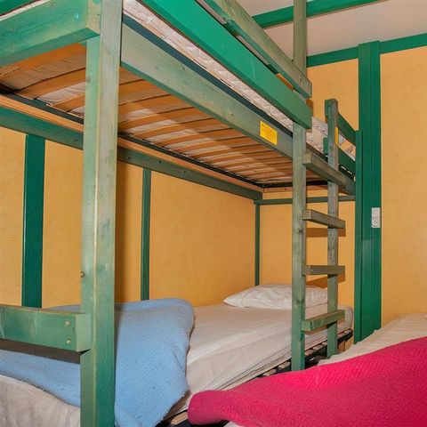 Chalet 7 persons - 2-BEDROOM OCEAN CHALET + 1 BEDROOM ANNEX