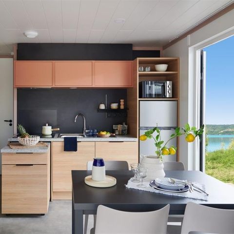 Stacaravan 10 personen - La Villa de la Siesta 5 kamers zeezicht 4/10 pers