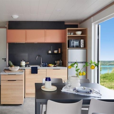 MOBILHOME 10 personnes - La Villa de la Siesta 5 chambres vue mer 4/10 pers