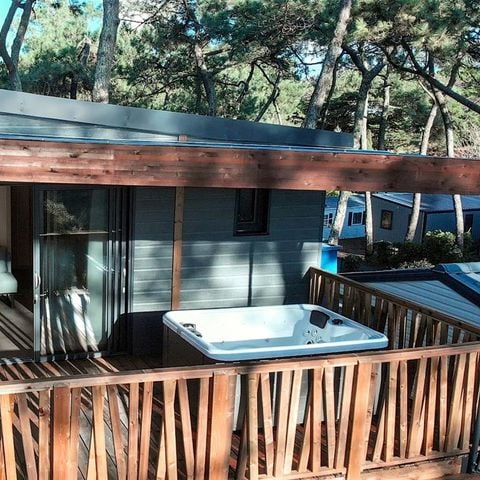 Stacaravan 10 personen - La Villa de la Siesta 5 kamers zeezicht 4/10 pers