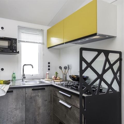 Stacaravan 10 personen - Stacaravan VIP XXL 5 slaapkamers 4/10 pers