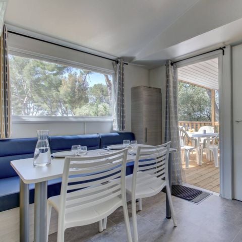 MOBILHOME 6 personnes - Mobil-home | Comfort | 2 Ch. | 4/6 Pers. | Terrasse simple | Clim.