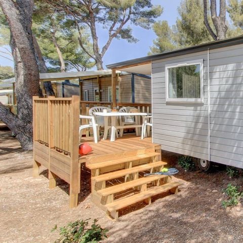 CASA MOBILE 6 persone - Casa mobile | Comfort | 2 Camere da letto | 4/6 Pers. | Terrazza singola | Aria condizionata.