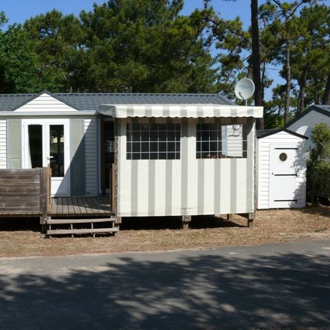 Mobilheim 6 Personen - BUDGET 3 Zimmer ca. 28m²