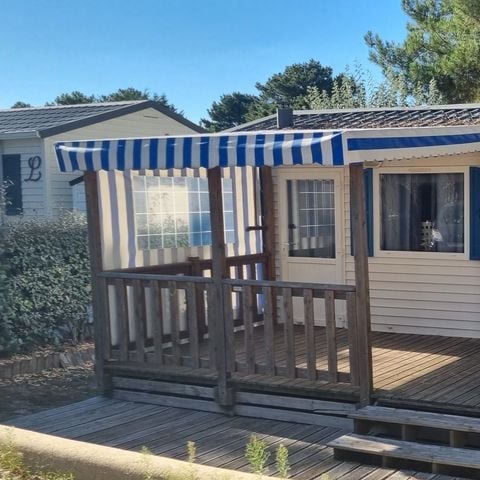 Mobilheim 6 Personen - BUDGET 3 Zimmer ca. 28m²