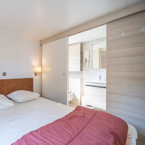 Mobilheim 6 Personen - VIP 3 Zimmer 38m² - Pack-Vip inbegriffen (Bettwäsche,TV,Wifi...) 6 pers.