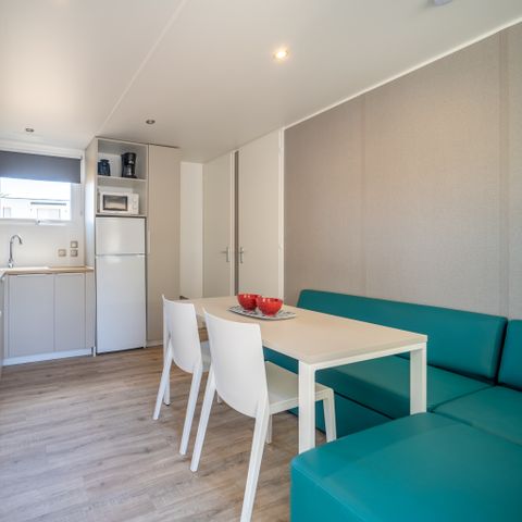 Stacaravan 4 personen - COMFORT 2 slaapkamers ca. 30m² 4 personen