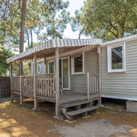 Stacaravan 6 personen - COMFORT 3 slaapkamers 30m² ongeveer.