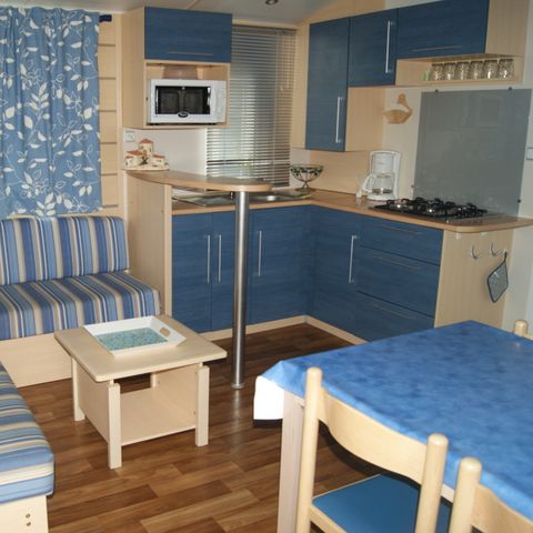 Mobilheim 4 Personen - BUDGET 2 Zimmer ca. 28m² 4 Pers.
