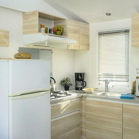 Stacaravan 6 personen - Classic 3 kamers 6 personen (5 volwassenen en 1 kind -14 jaar)