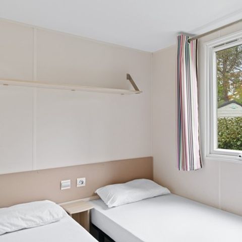 Stacaravan 6 personen - Klassiek | 3 Slaapkamers | 6 Pers. | Klein Terras