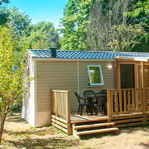 Mobilhome 6 personnes - Comfort XL | 2 Ch. | 4/6 Pers. | Terrasse surélevée | Clim.