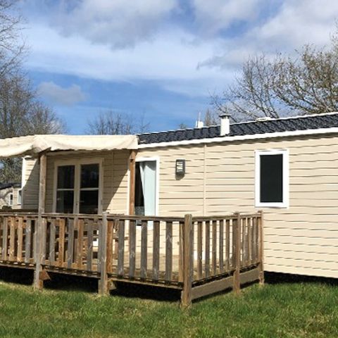 Mobile home 4 persons - Comfort | 2 Bedrooms | 4 Pers | Raised terrace | Air conditioning