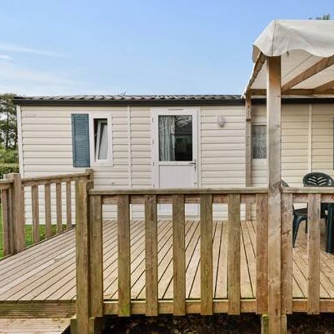 Mobilhome 6 personnes - Mobil-home | Comfort | 3 Ch. | 6 Pers. | Terrasse surélevée | 1 SDB