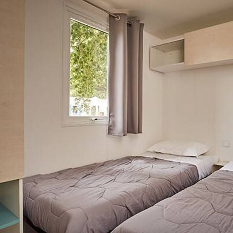 MOBILHOME 6 personnes - Comfort | 3 Ch. | 6 Pers. | Terrasse surélevée | TV