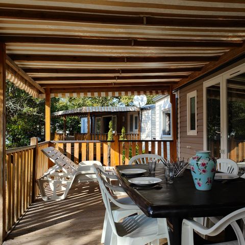 MOBILE HOME 6 people - 3 rooms - MOBILANDES SANGUINET - Fun pass included