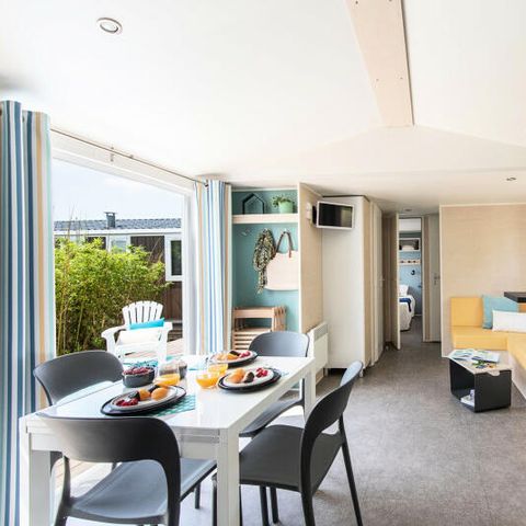 Stacaravan 8 personen - Maeva 5 kamers 8 personen + TV