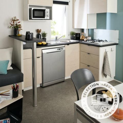 Mobilhome 8 personnes - Maeva 5 pièces 8 personnes + TV