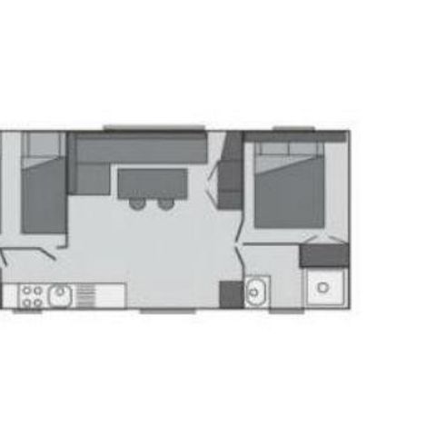 Stacaravan 4 personen - Opale PMR