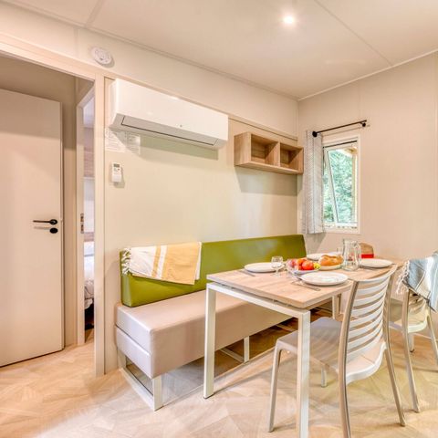 Stacaravan 6 personen - Comfort | 3 Slaapkamers | 6 Pers. | Verhoogd terras