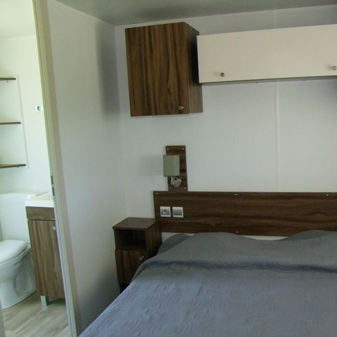 Mobilheim 6 personen - 3 Schlafzimmer 6 Schlafplätze 2 Badezimmer - 40 m²