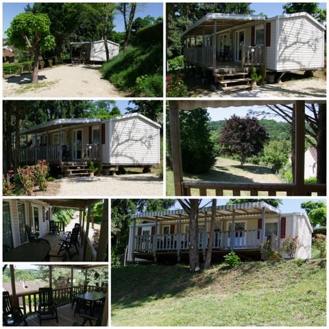 Stacaravan 6 personen - 3 slaapkamers, 6 personen, 2 badkamers - 40 m² - Frankrijk