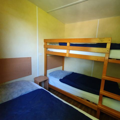 Mobilheim 5 personen - 2 Zimmer 5 Schlafplätze mit Sanitäranlagen - 23 bis 29 qm