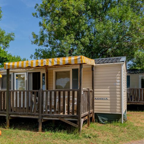 MOBILHOME 6 personnes - Comfort | 3 Ch. | 6 Pers. | Terrasse surélevée | Clim.