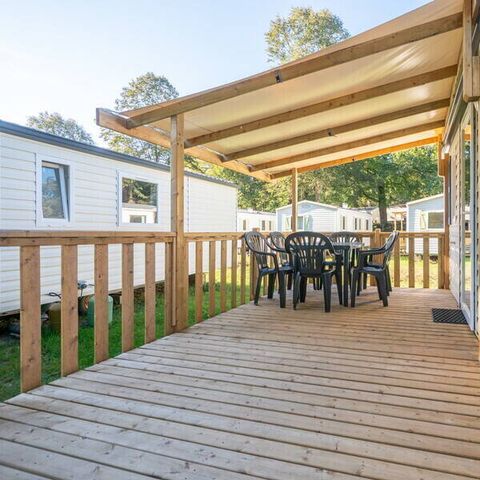 MOBILE HOME 6 people - Comfort | 3 Bedrooms | 6 Pers | Raised terrace | Air conditioning