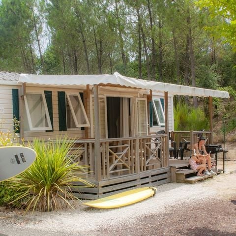 Stacaravan 6 personen - Gezellig met airconditioning