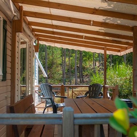 MOBILE HOME 6 people - Classic XL | 3 Bedrooms | 6 Pers. | Raised terrace | Air-con.