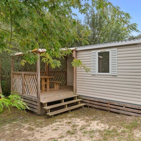 MOBILE HOME 4 people - Comfort | 2 Bedrooms | 4 Pers. | Single terrace | Air conditioning