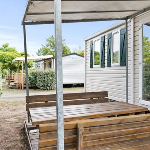 Stacaravan 6 personen - Mobile-home | Comfort XL | 3 slaapkamers | 6 pers. | Single terras | Klimaat.