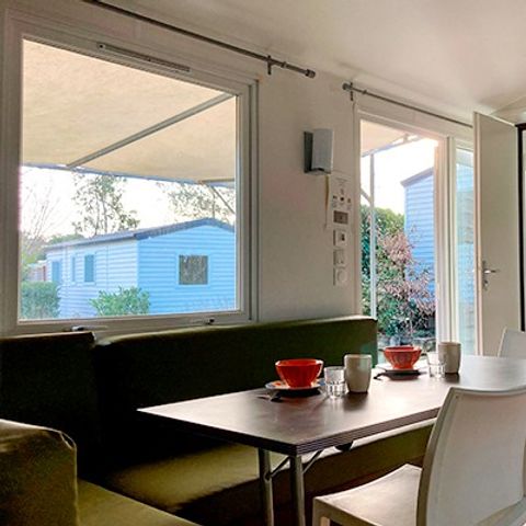 Stacaravan 6 personen - Mobile-home | Comfort XL | 3 slaapkamers | 6 pers. | Single terras | Klimaat.