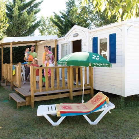 Stacaravan 6 personen - 3 slaapkamers