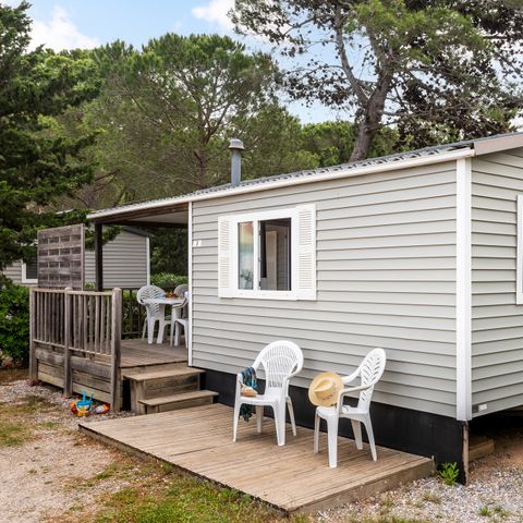 MOBILHOME 4 personnes - Comfort XL | 2 Ch. | 4 Pers. | Terrasse Couverte