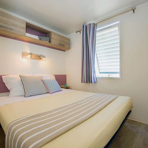 MOBILHOME 6 personnes - Classic XL | 2 Ch. | 4/6 Pers. | Terrasse surélevée | Clim.