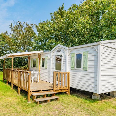 MOBILE HOME 6 people - Mobile-home | Classic | 3 Bedrooms | 6 Pers. | Raised terrace
