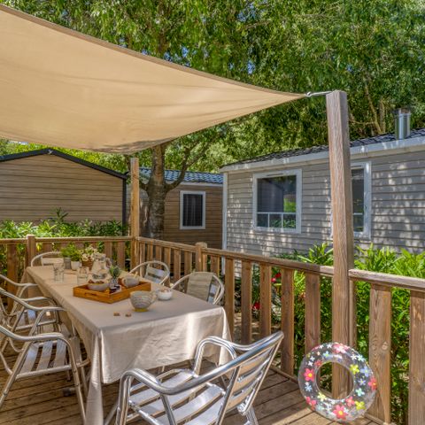 Mobile home 6 persons - 3 bedrooms 4 adults + 2 children
