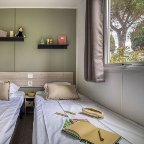 Stacaravan 6 personen - Charmante 3-slaapkamer stacaravan 6p