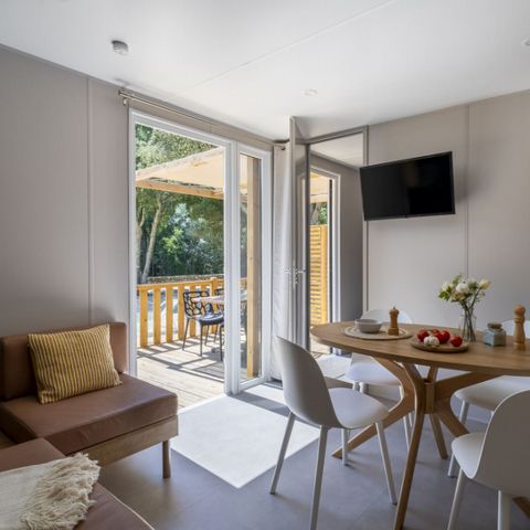 BUNGALOW 4 personnes - Mobil-Home Charme Premium 2 chambres 4p. 2SDB