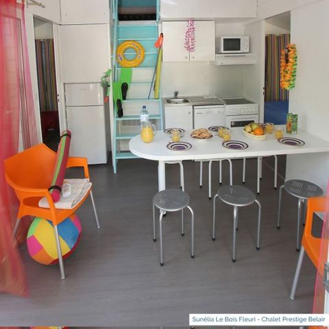 Chalet 6 persons - Chalet 4/6 sleeps 2 bedrooms (air conditioning, TV, LV)