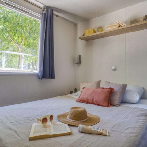 CASA MOBILE 6 persone - Cottage da 6 posti letto, 3 camere da letto (aria condizionata, TV)